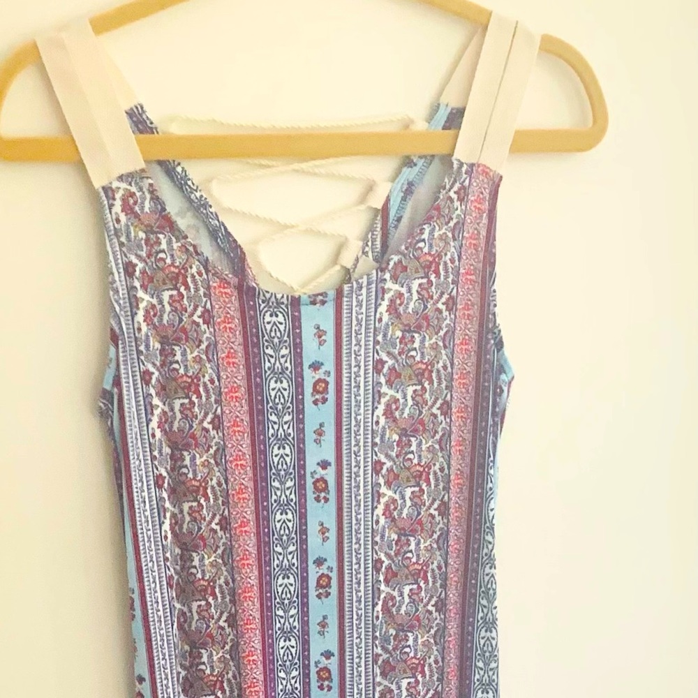 Long Multi/Color Size S Cover-up or Maxi Dress